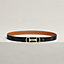 View: , Heritage belt buckle & Hermès sur Mer reversible leather strap 24 mm