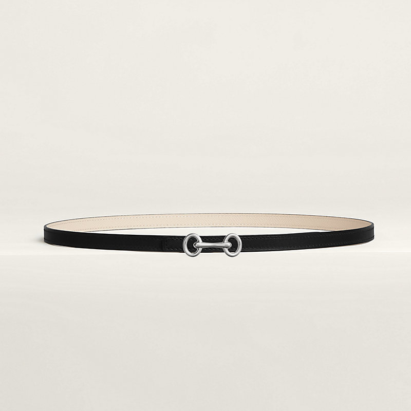 Heritage belt buckle & Reversible leather strap 13&nbsp;mm