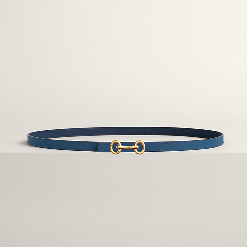 Heritage belt buckle & Reversible leather strap 13 mm