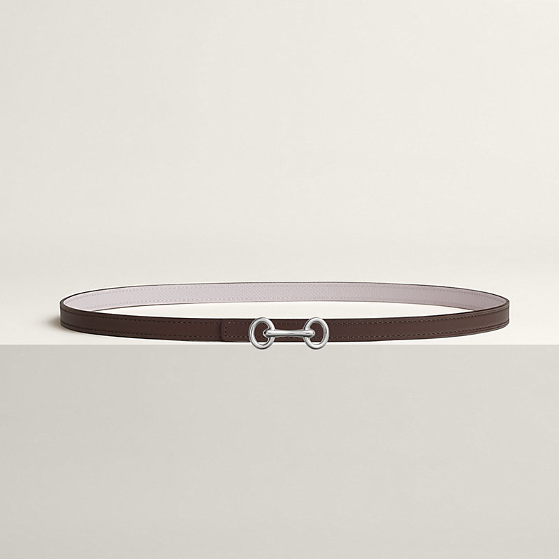 Heritage belt buckle & Reversible leather strap 13 mm
