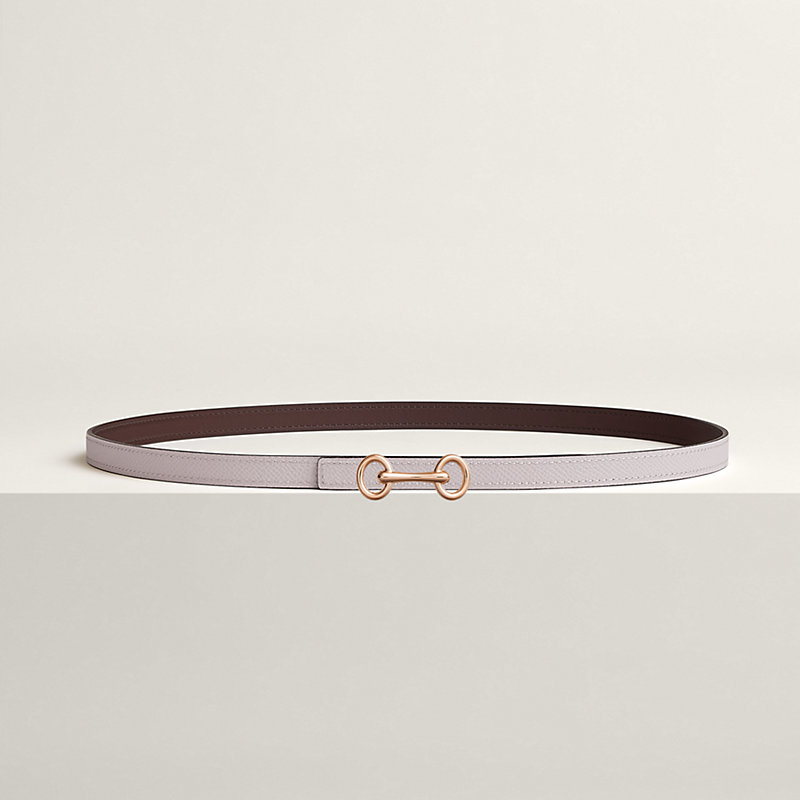 Heritage belt buckle & Reversible leather strap 13 mm