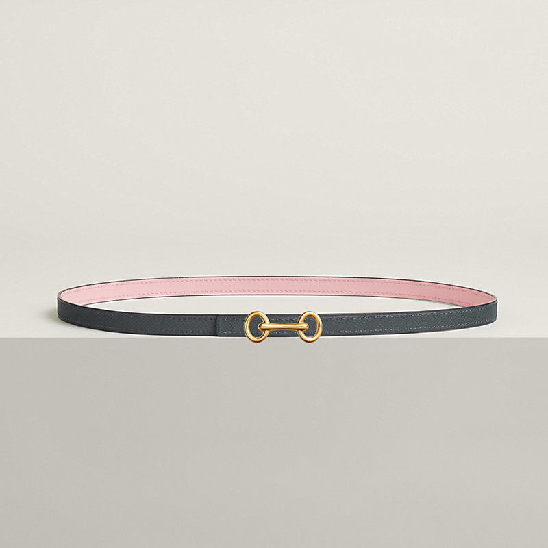 Heritage belt buckle & Reversible leather strap 13 mm