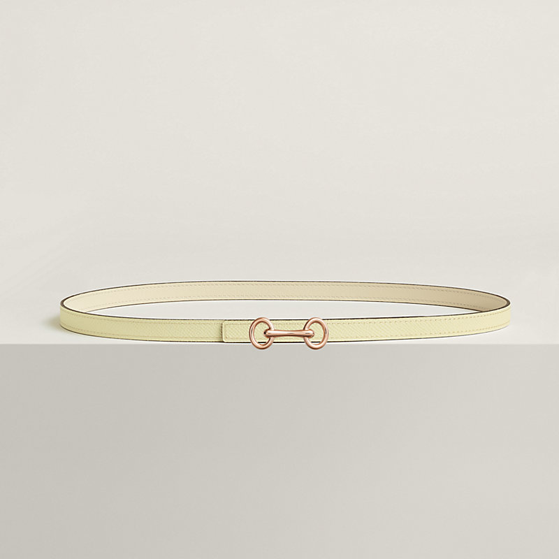 Heritage belt buckle & Reversible leather strap 13 mm