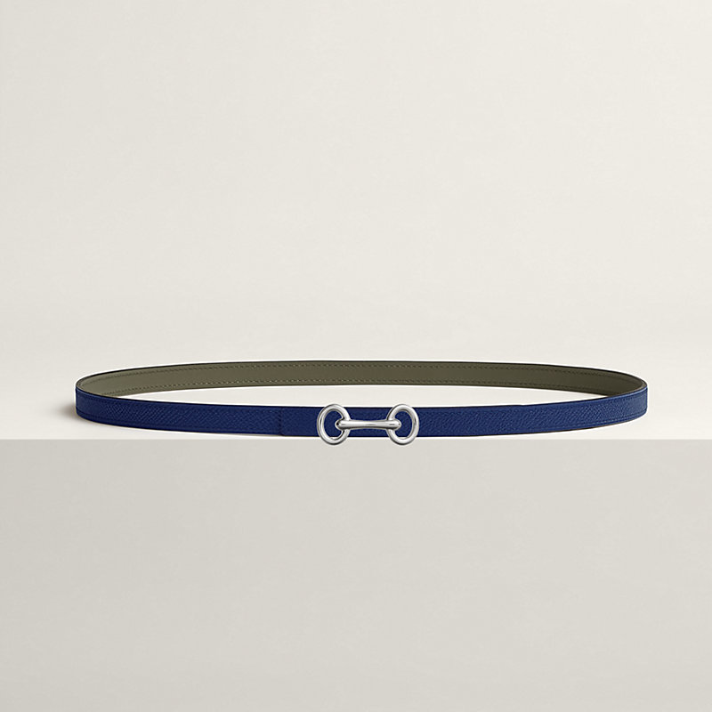 Heritage belt buckle & Reversible leather strap 13 mm