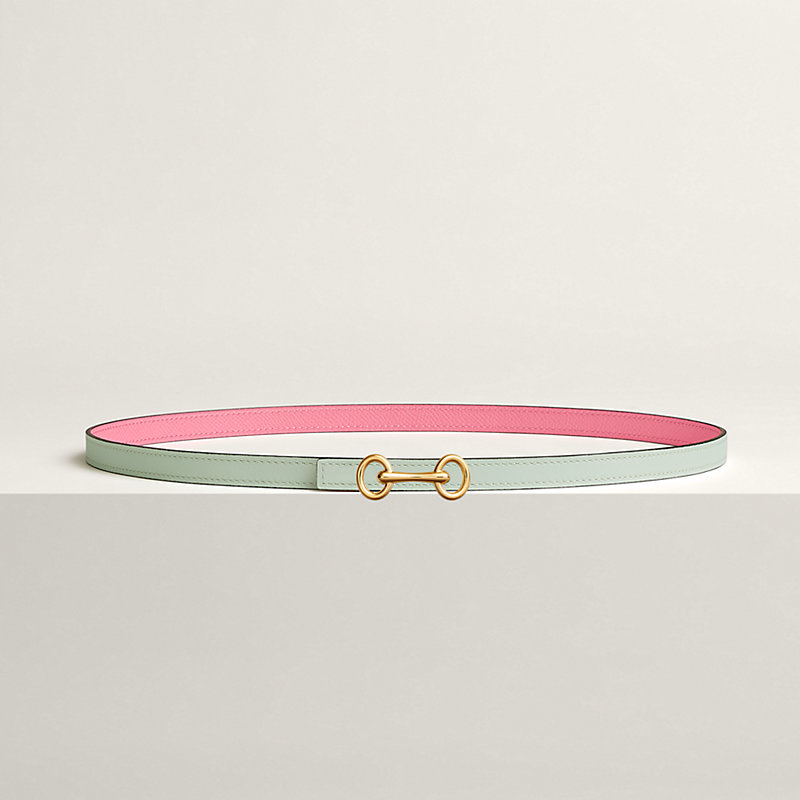 Heritage belt buckle & Reversible leather strap 13 mm