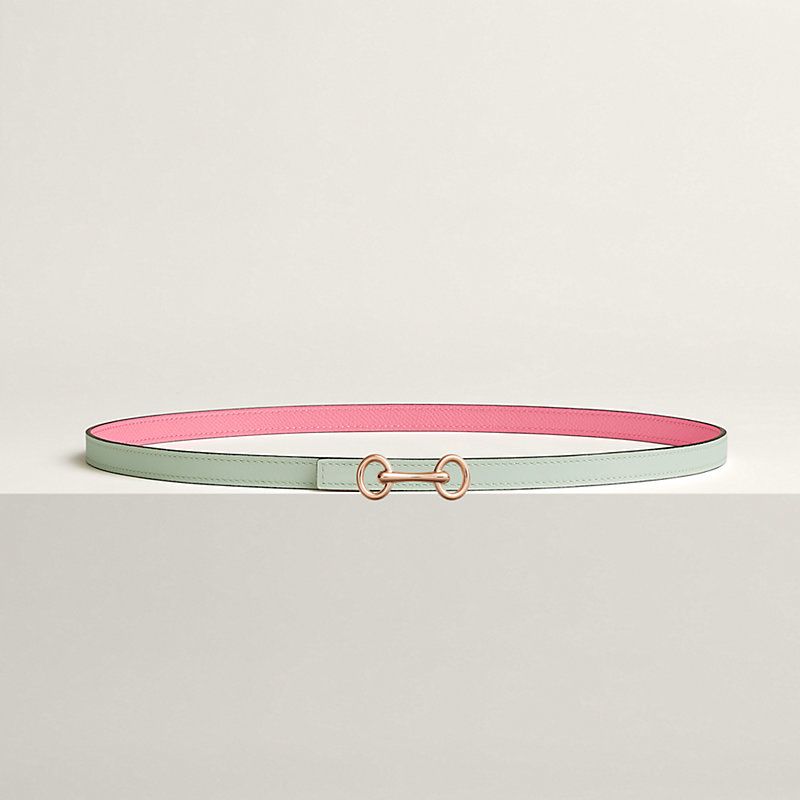 Heritage belt buckle & Reversible leather strap 13 mm