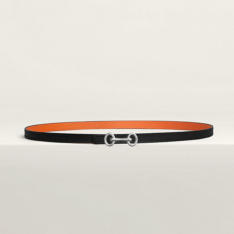 Heritage belt buckle & Reversible leather strap 13 mm