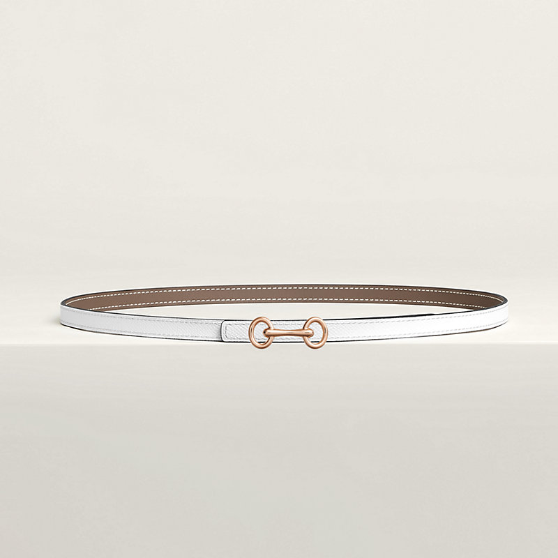 Heritage belt buckle & Reversible leather strap 13 mm