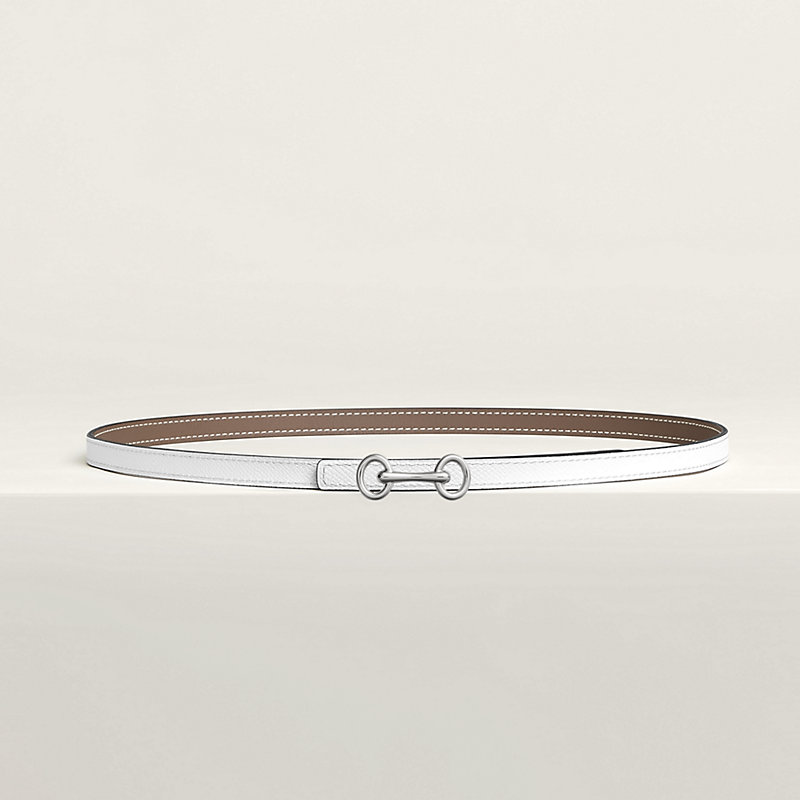 Heritage belt buckle & Reversible leather strap 13 mm