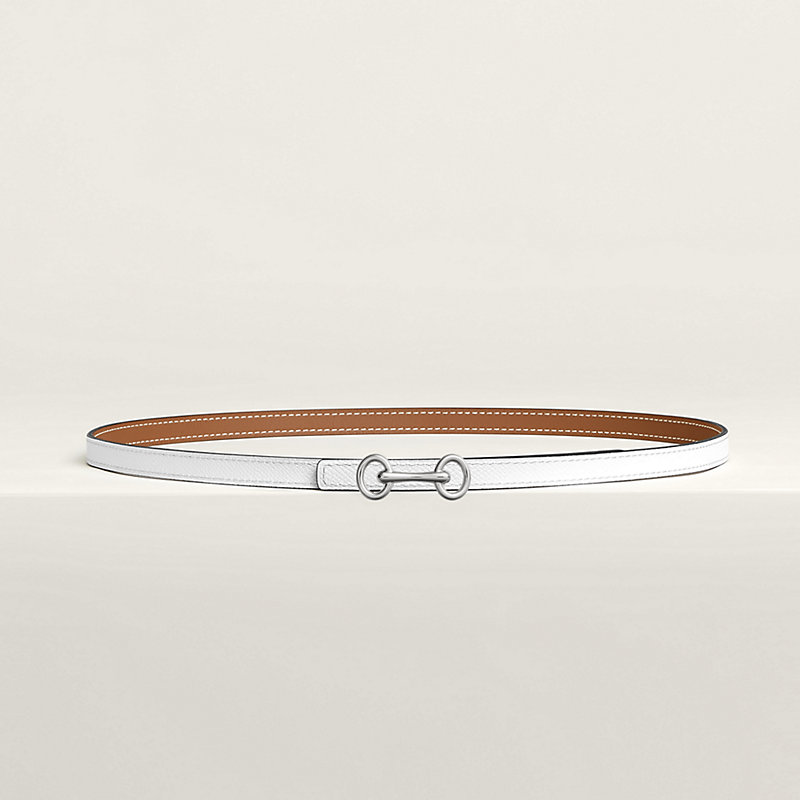 Heritage belt buckle & Reversible leather strap 13 mm