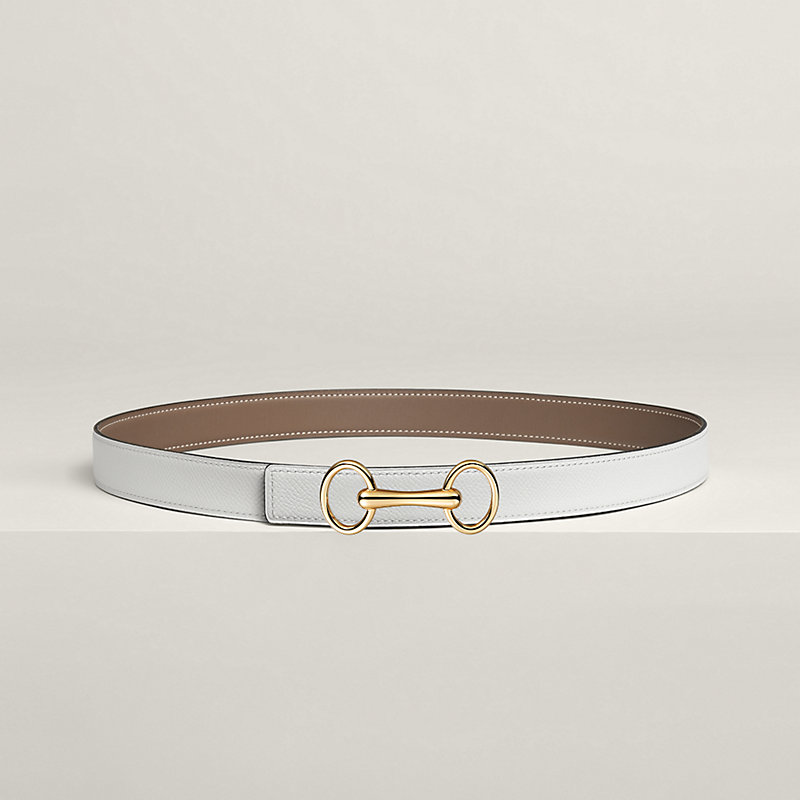 Heritage belt buckle & Reversible leather strap 24 mm