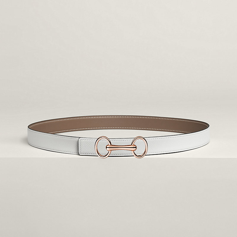Heritage belt buckle & Reversible leather strap 24 mm
