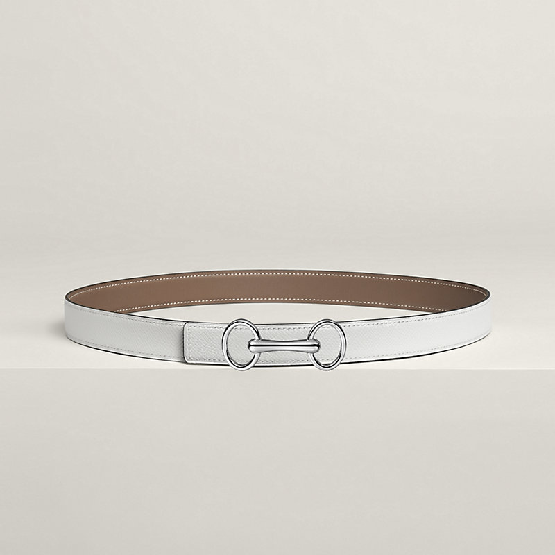 Heritage belt buckle & Reversible leather strap 24 mm