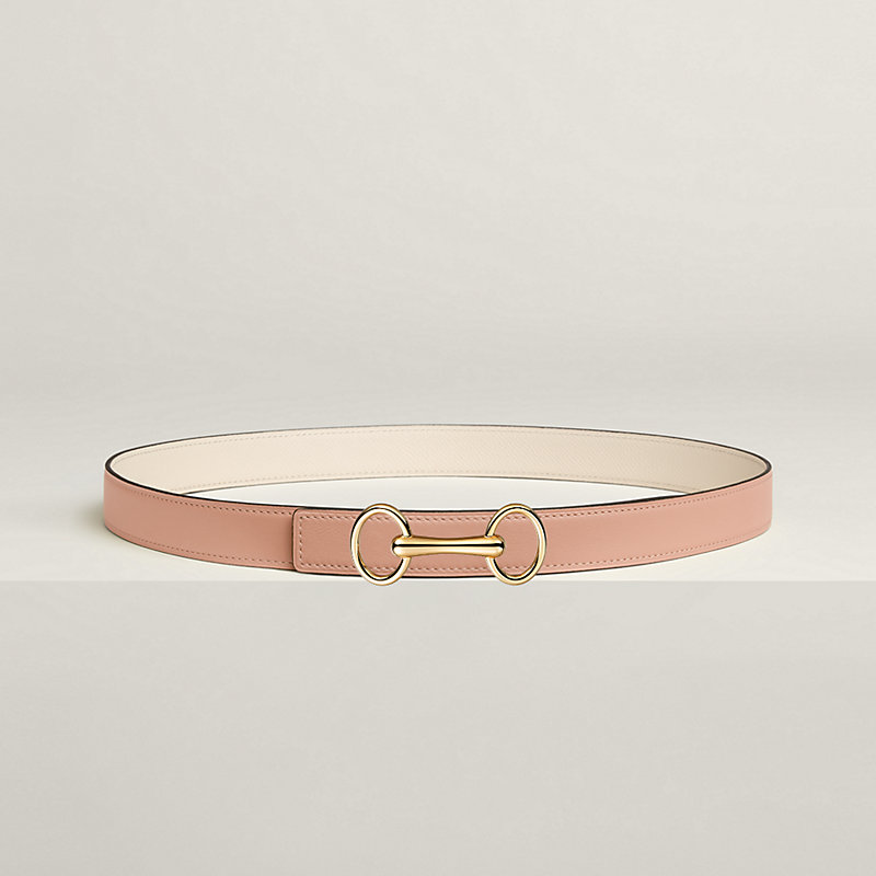 Heritage belt buckle & Reversible leather strap 24&nbsp;mm