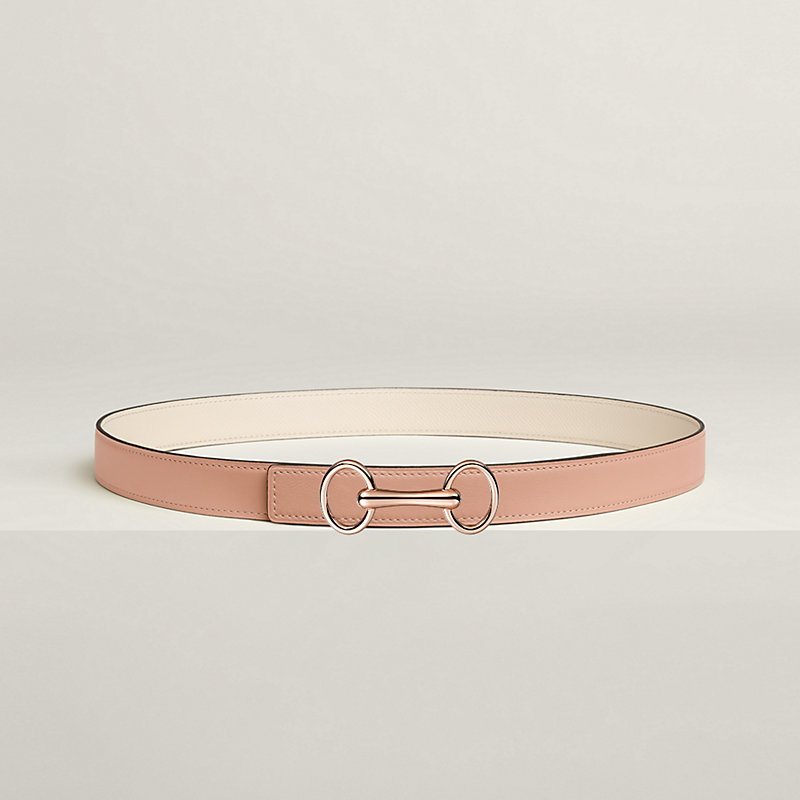 Heritage belt buckle & Reversible leather strap 24&nbsp;mm