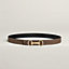 View: , Heritage belt buckle & Reversible leather strap 24 mm