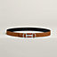 View: , Heritage belt buckle & Reversible leather strap 24 mm