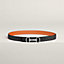 View: , Heritage belt buckle & Reversible leather strap 24 mm