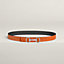 View: , Heritage belt buckle & Reversible leather strap 24 mm