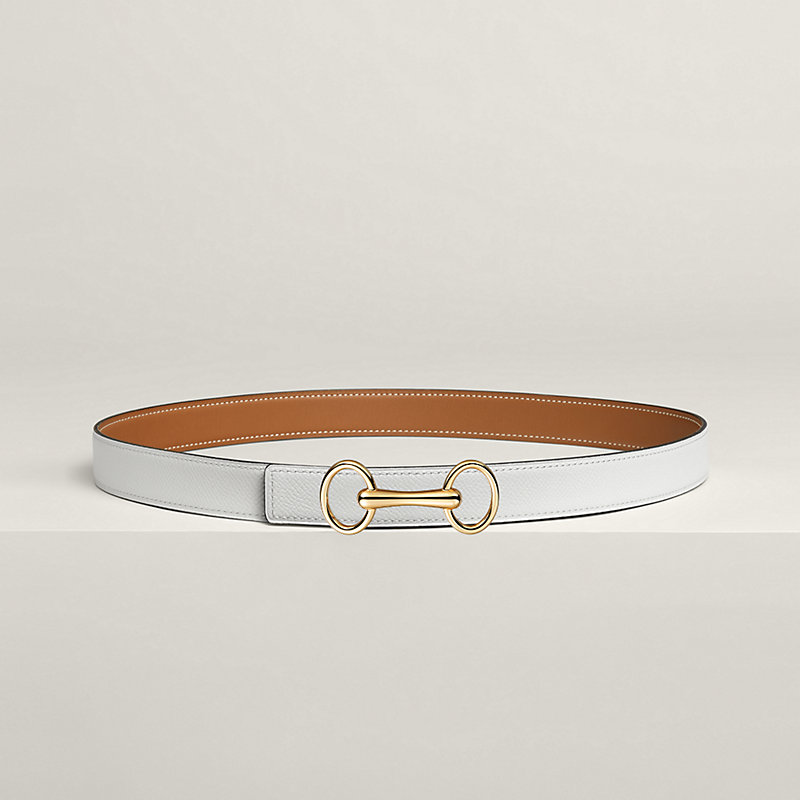Heritage belt buckle & Reversible leather strap 24 mm
