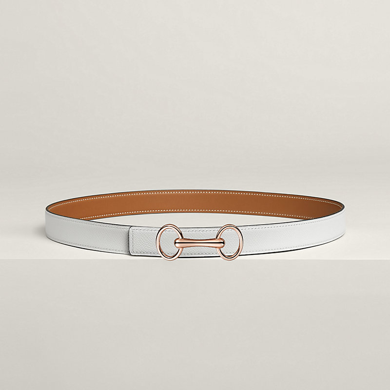 Heritage belt buckle & Reversible leather strap 24 mm