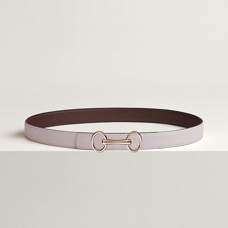 Heritage belt buckle & Reversible leather strap 24 mm