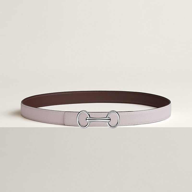 Heritage belt buckle & Reversible leather strap 24 mm