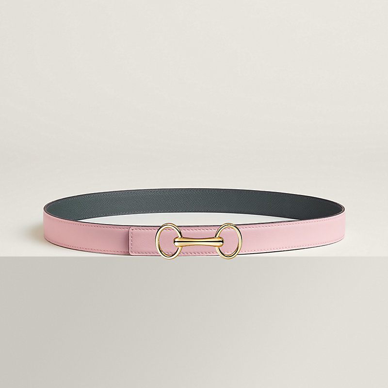 Heritage belt buckle & Reversible leather strap 24 mm