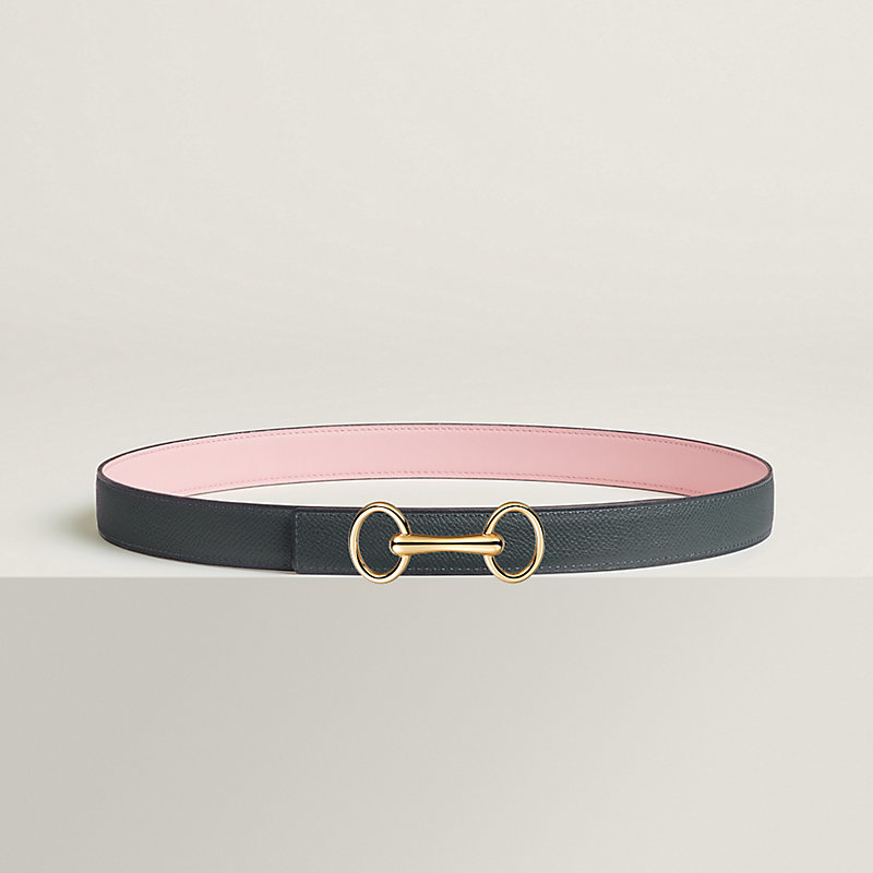 Heritage belt buckle & Reversible leather strap 24 mm