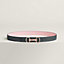 View: , Heritage belt buckle & Reversible leather strap 24 mm