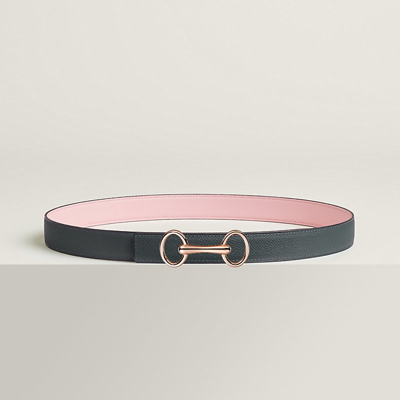 Heritage belt buckle & Reversible leather strap 24 mm