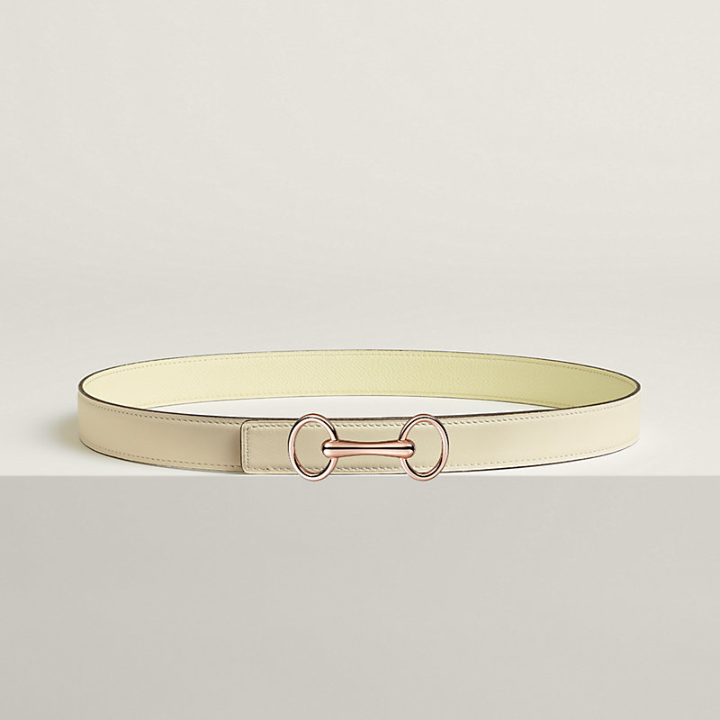Heritage belt buckle & Reversible leather strap 24 mm
