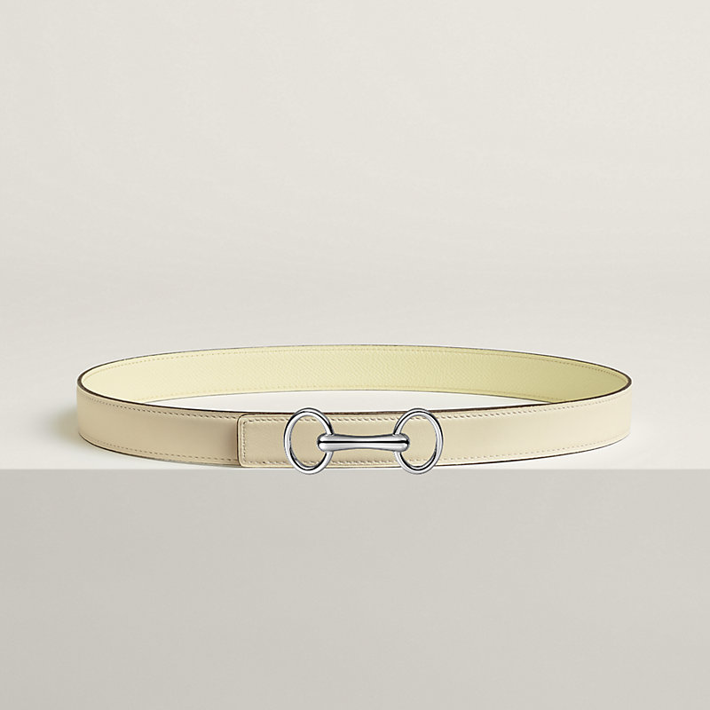 Heritage belt buckle & Reversible leather strap 24 mm