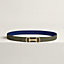 View: , Heritage belt buckle & Reversible leather strap 24 mm