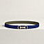 View: , Heritage belt buckle & Reversible leather strap 24 mm