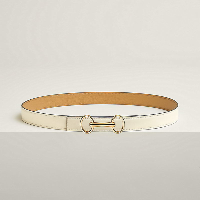 Heritage belt buckle & Reversible leather strap 24 mm