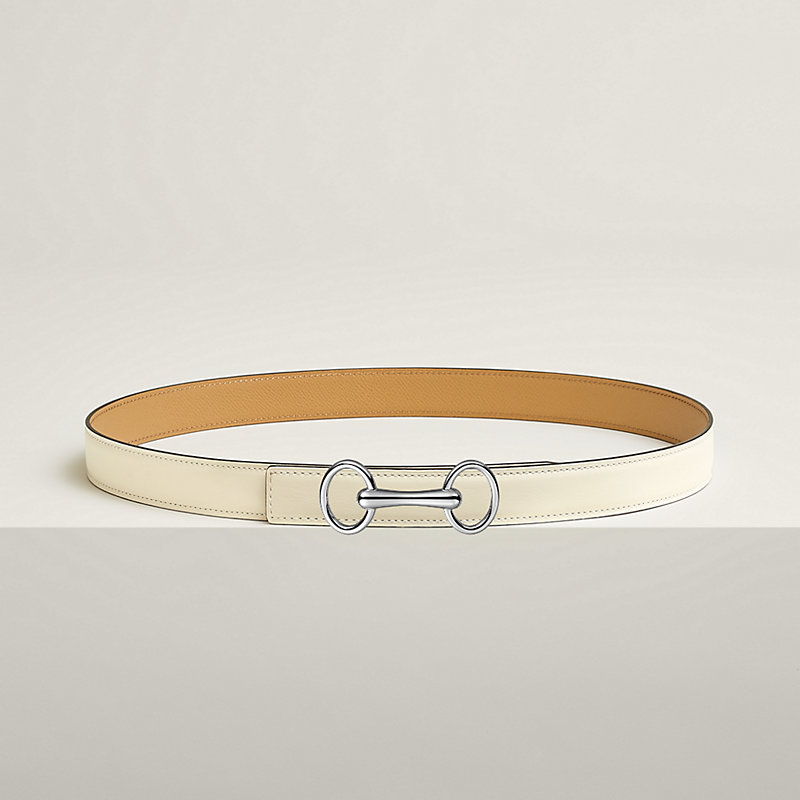 Heritage belt buckle & Reversible leather strap 24 mm