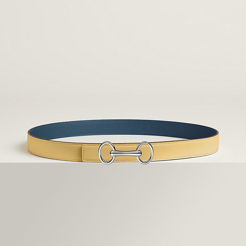 Heritage belt buckle & Reversible leather strap 24 mm