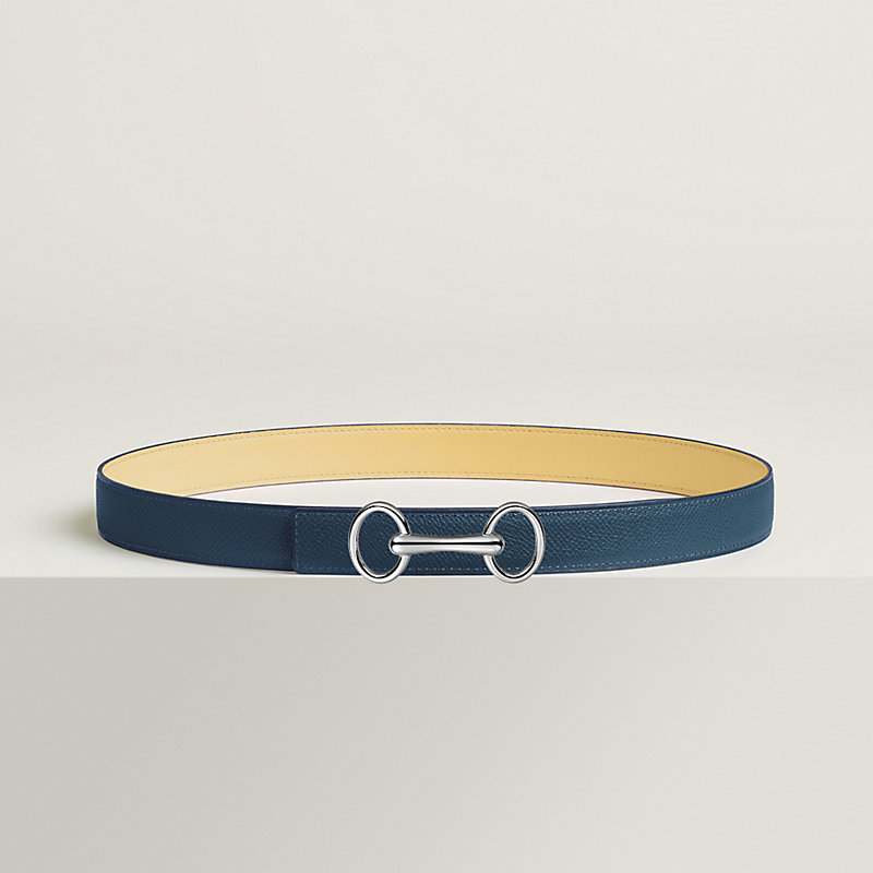 Heritage belt buckle & Reversible leather strap 24 mm