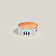 View: front, Hermès Bricole ring, medium model