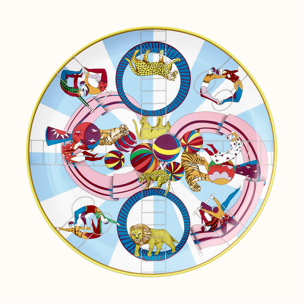 Hermes Circus tart platter