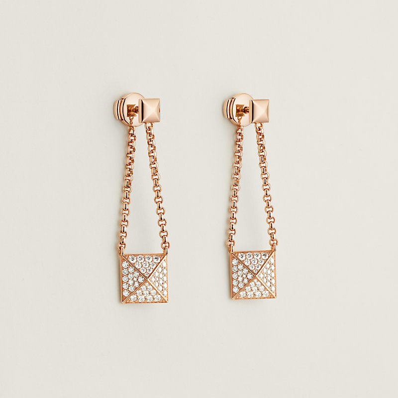 Hermès Clou d'H dangle earrings