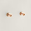 View: Worn, Hermès Clou d'H earrings