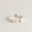 View: Worn, Hermès Clou d'H ring