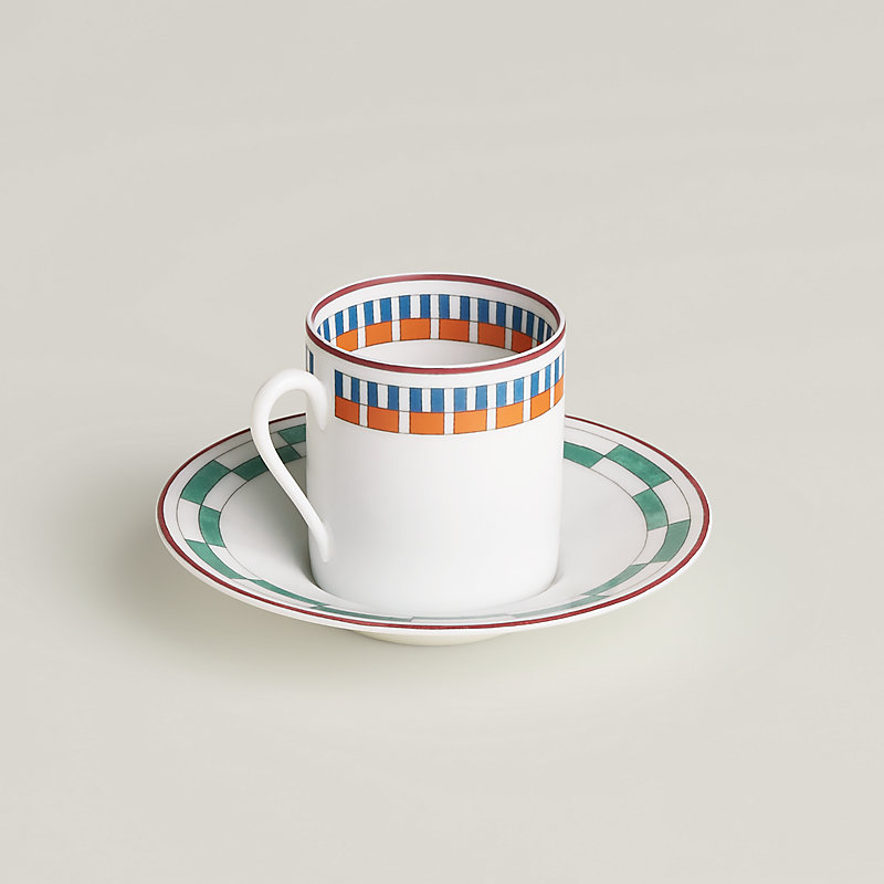 Hermès en Contrepoint coffee cup and saucer n°2
