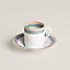 Hermès en Contrepoint coffee cup and saucer n°3, view 1 of 3