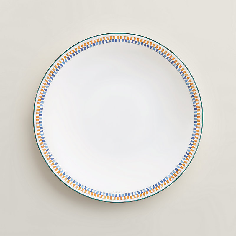 Hermès en Contrepoint set of 3 dinner plates