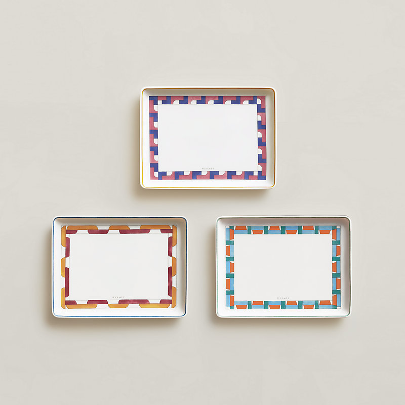 Hermès en Contrepoint set of 3 small trays