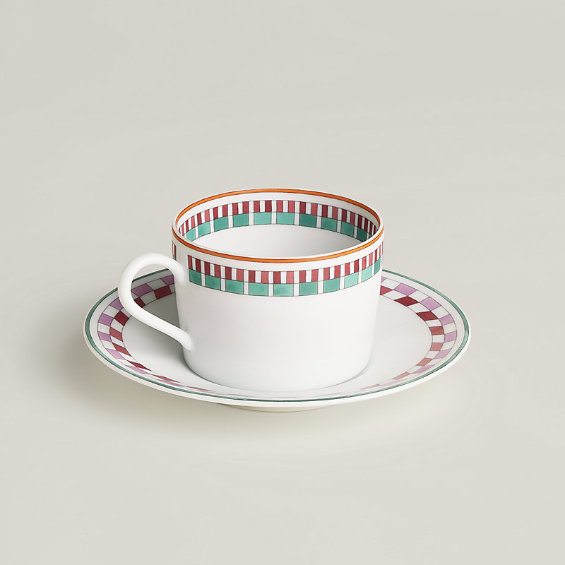 Hermès en Contrepoint tea cup and saucer n°2