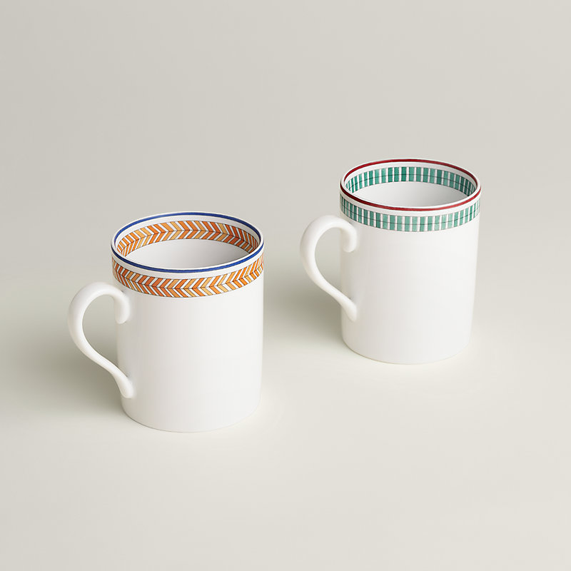 Hermès en Contrepoint马克杯2件套